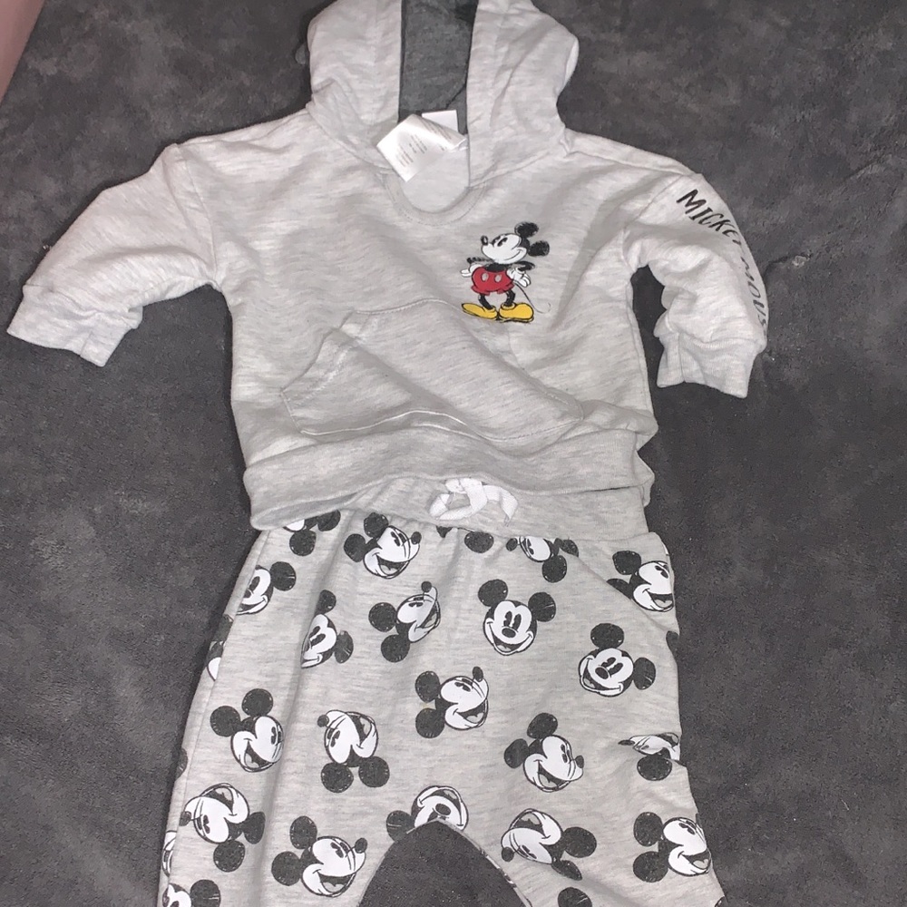 Mickey Mouse hoodie and pants